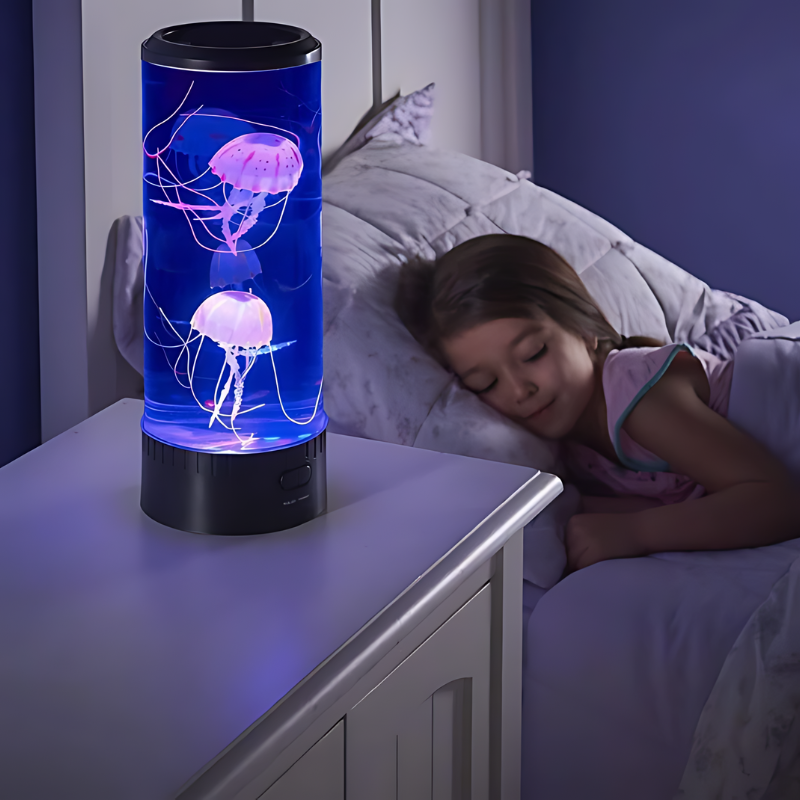 Magische JellyLamp | LED-Lava-Tafellamp voor een kalmerende sfeer