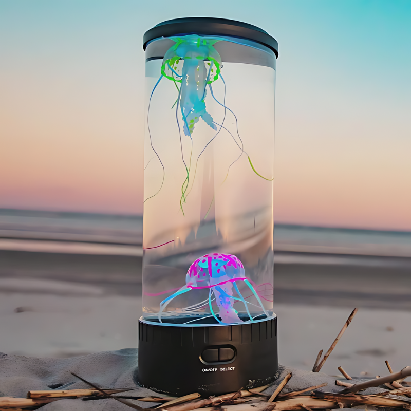 Magische JellyLamp | LED-Lava-Tafellamp voor een kalmerende sfeer