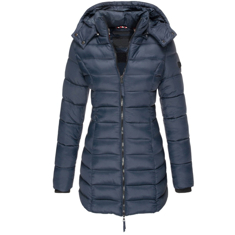 Winterjas Janette Dames - Elegant en Comfortabel met Warme en Beschermende Capuchon