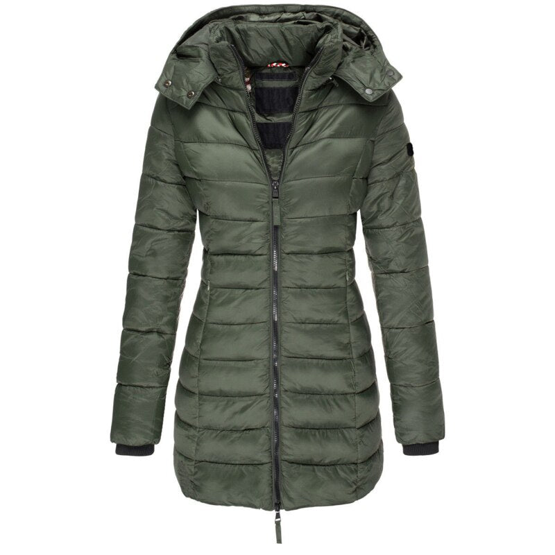 Winterjas Janette Dames - Elegant en Comfortabel met Warme en Beschermende Capuchon