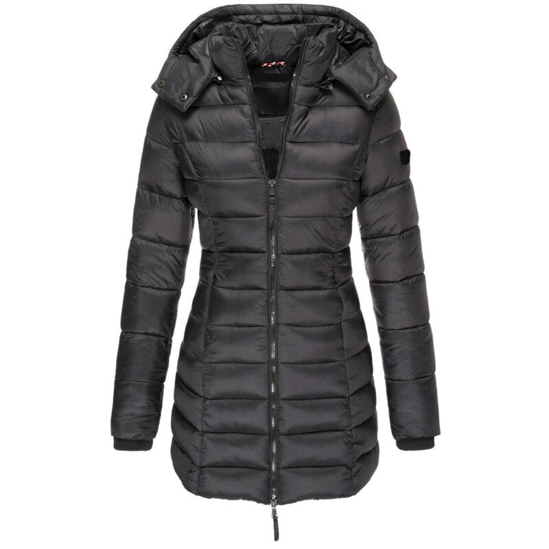 Winterjas Janette Dames - Elegant en Comfortabel met Warme en Beschermende Capuchon