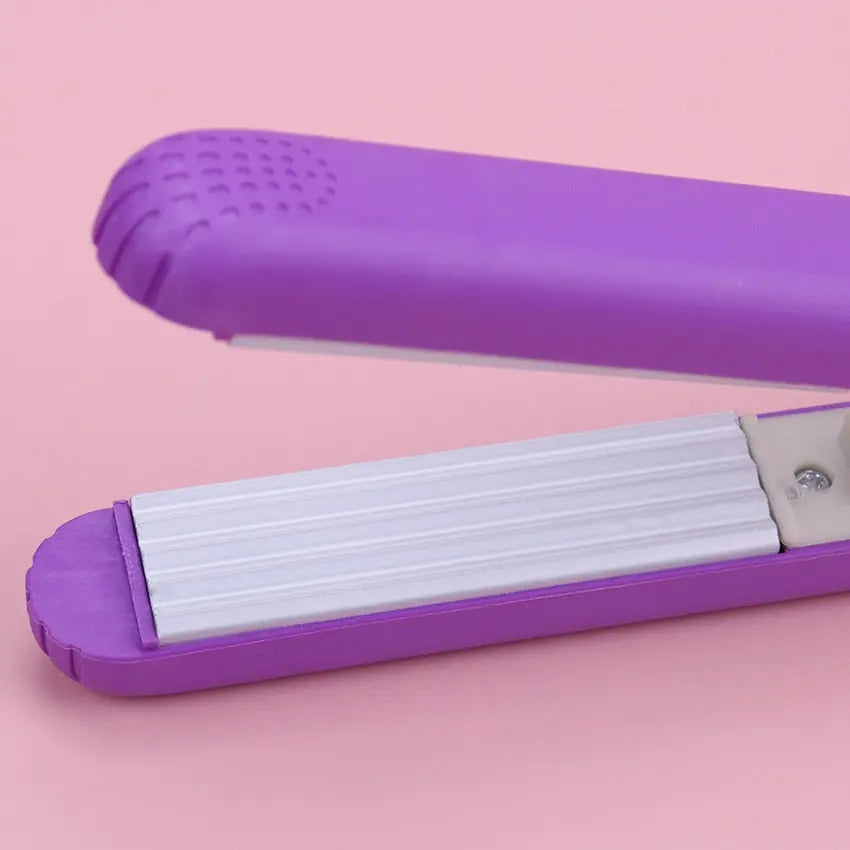 Mini Wafelkrultang – Compact en Draagbaar voor Golvende en Volumineuze Krullen