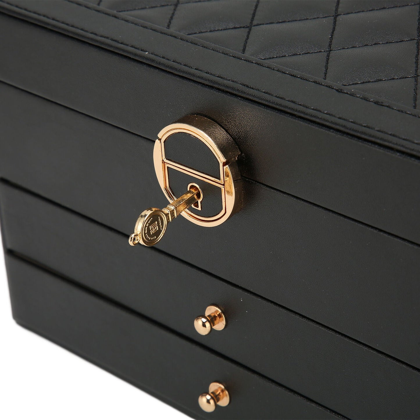 Luxe Leren Sieradendoos – Ruime en Elegante Opbergoplossing