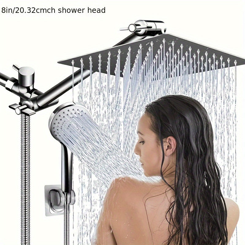 Dubbele Regendouche met Handdouche – Hoge Druk en Luxe Douche-ervaring