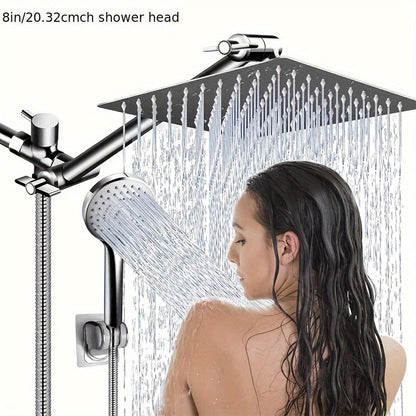 Dubbele Regendouche met Handdouche – Hoge Druk en Luxe Douche-ervaring