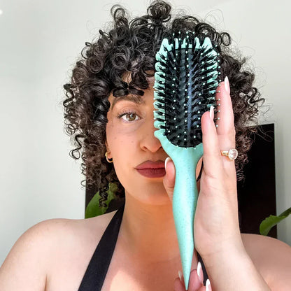 CurlPro Krulborstel – Innovatieve Borstel voor Gedefinieerde en Pluisvrije Krullen