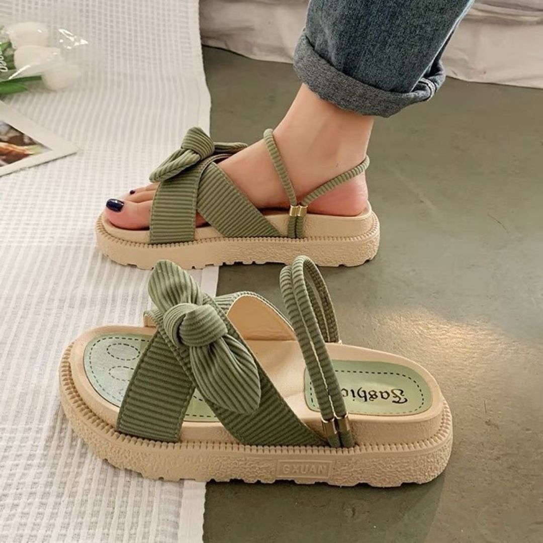 Aiko Orthopedische Sandalen – Sprookjesachtig Design met Strik en Ultiem Comfort