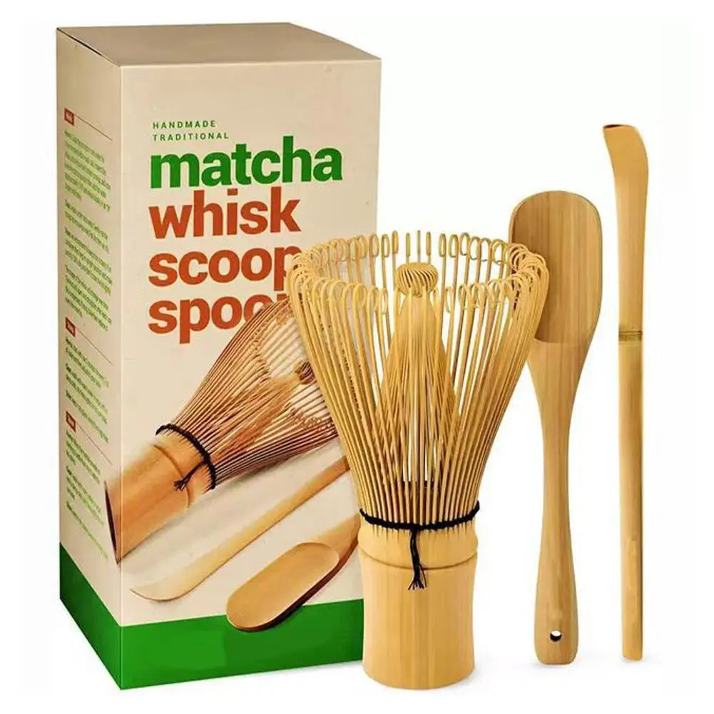 ZenBrew - Compleet Set voor het Proeven van Matcha Thee met Wierook, Lepel en Elegante Kom