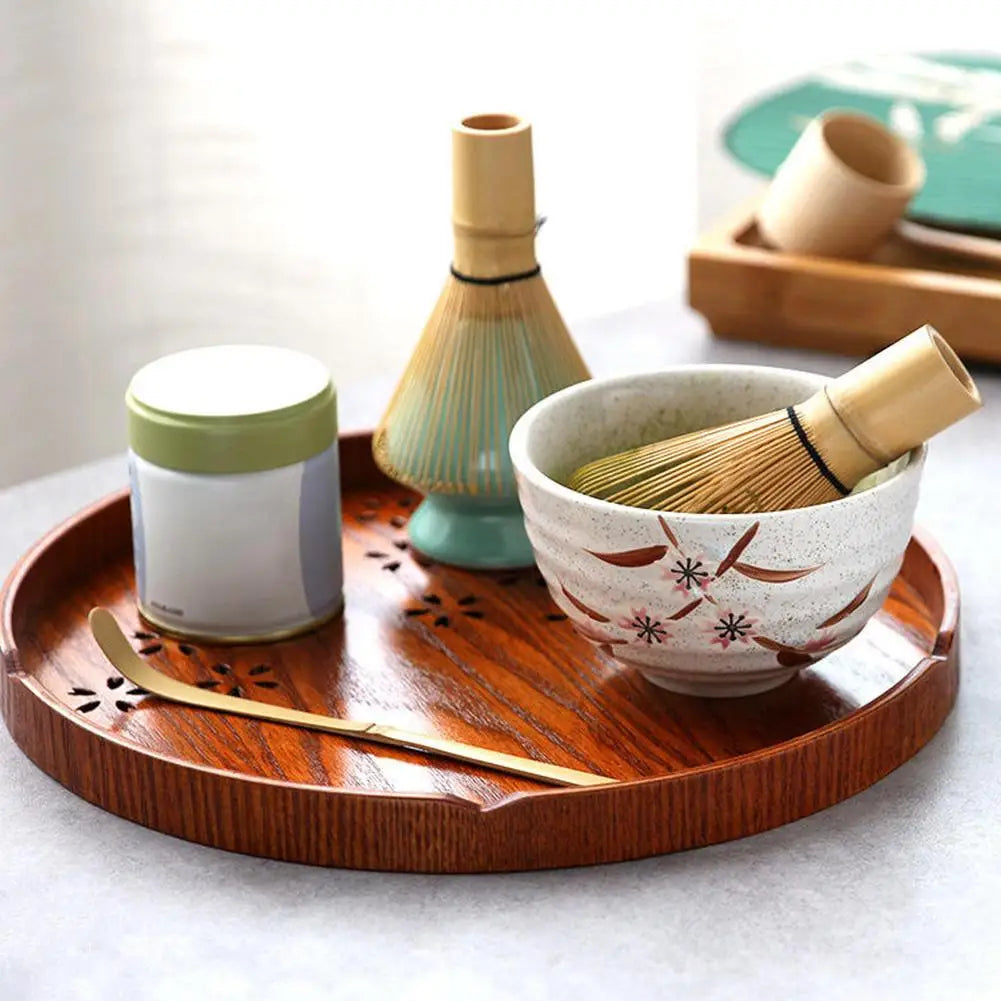 ZenBrew - Compleet Set voor het Proeven van Matcha Thee met Wierook, Lepel en Elegante Kom