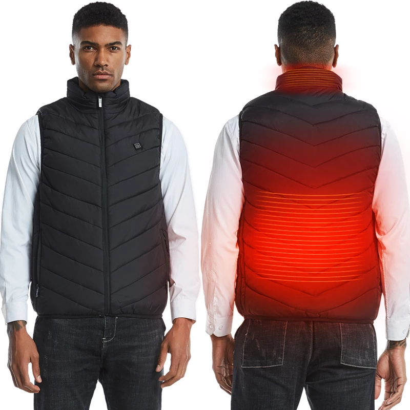 ThermaVest Verwarmd Vest – Unisex Oplaadbaar Warmtevest voor Koude Winterdagen