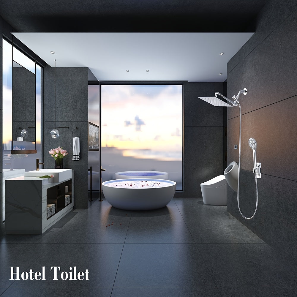Dubbele Regendouche met Handdouche – Hoge Druk en Luxe Douche-ervaring