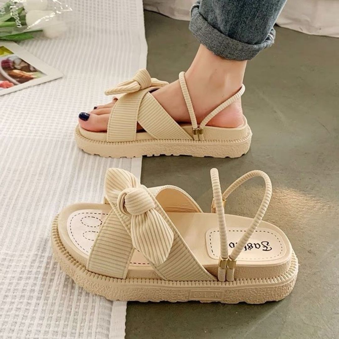 Aiko Orthopedische Sandalen – Sprookjesachtig Design met Strik en Ultiem Comfort