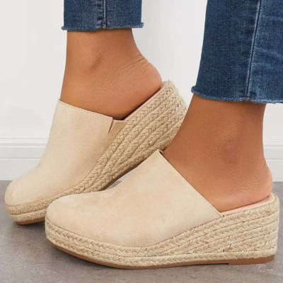 Winifred Comfortabele Wedge Sandalen – Stijlvolle Hoogte & Ondersteuning