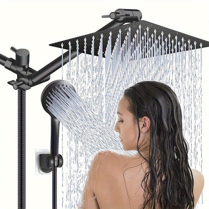 Dubbele Regendouche met Handdouche – Hoge Druk en Luxe Douche-ervaring