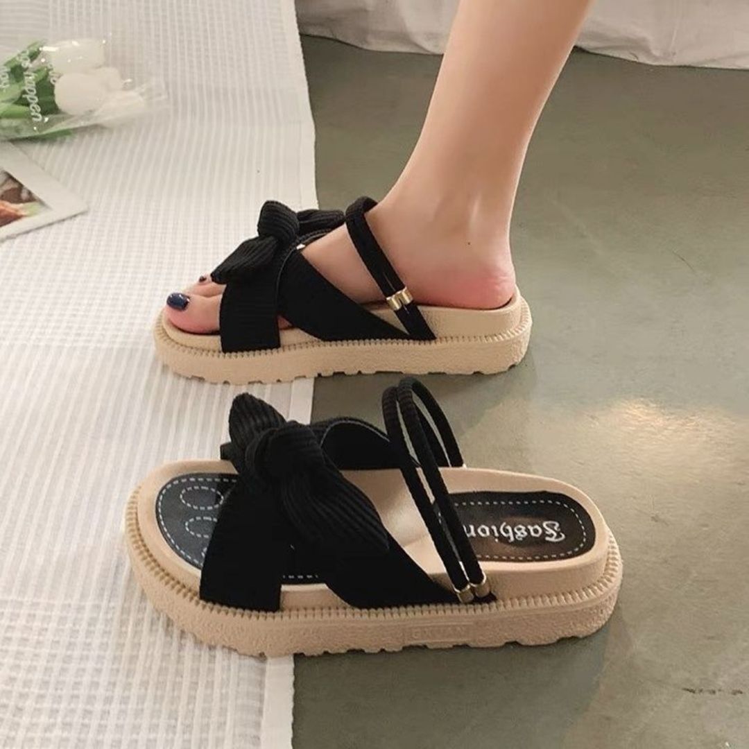 Aiko Orthopedische Sandalen – Sprookjesachtig Design met Strik en Ultiem Comfort