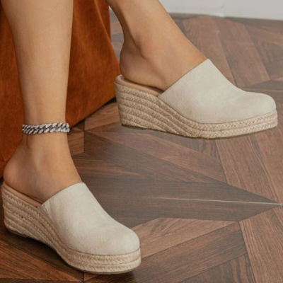 Winifred Comfortabele Wedge Sandalen – Stijlvolle Hoogte & Ondersteuning