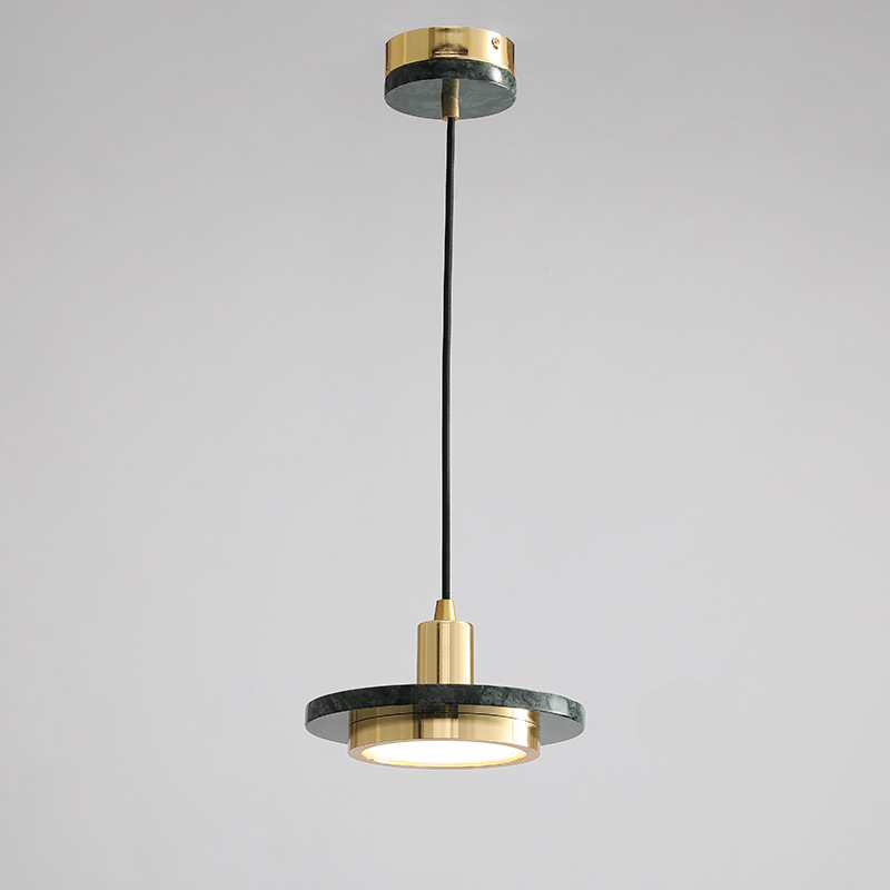 Moderne Marmeren Hanglamp – Elegante en Minimalistische LED Verlichting