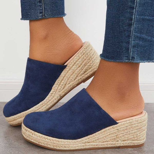 Winifred Comfortabele Wedge Sandalen – Stijlvolle Hoogte & Ondersteuning