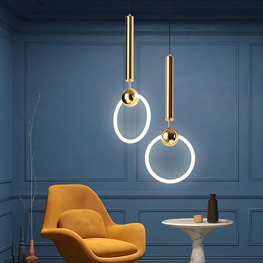 Nordic Simple LED Hanglamp – Minimalistische Metalen Verlichting voor Keuken en Eetkamer