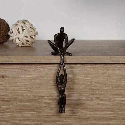 Decoratieve Sculptuur ‘Liefde & Harmonie’ – Elegante & Symbolische Kunst