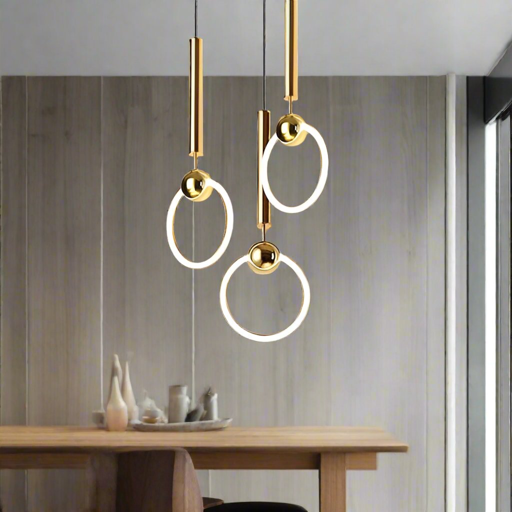 Nordic Simple LED Hanglamp – Minimalistische Metalen Verlichting voor Keuken en Eetkamer