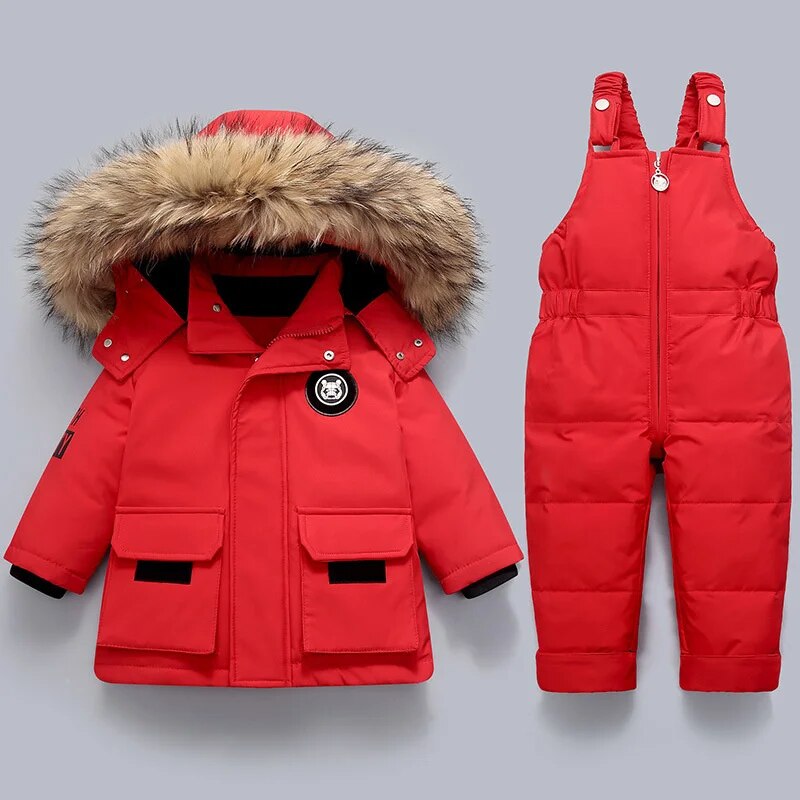 Winterset voor Kinderen – Warme Jas en Skibroek voor Maximale Bescherming