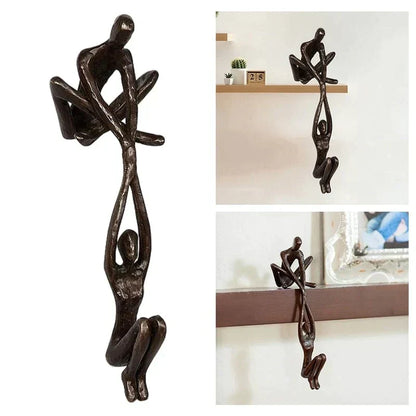 Decoratieve Sculptuur ‘Liefde & Harmonie’ – Elegante & Symbolische Kunst