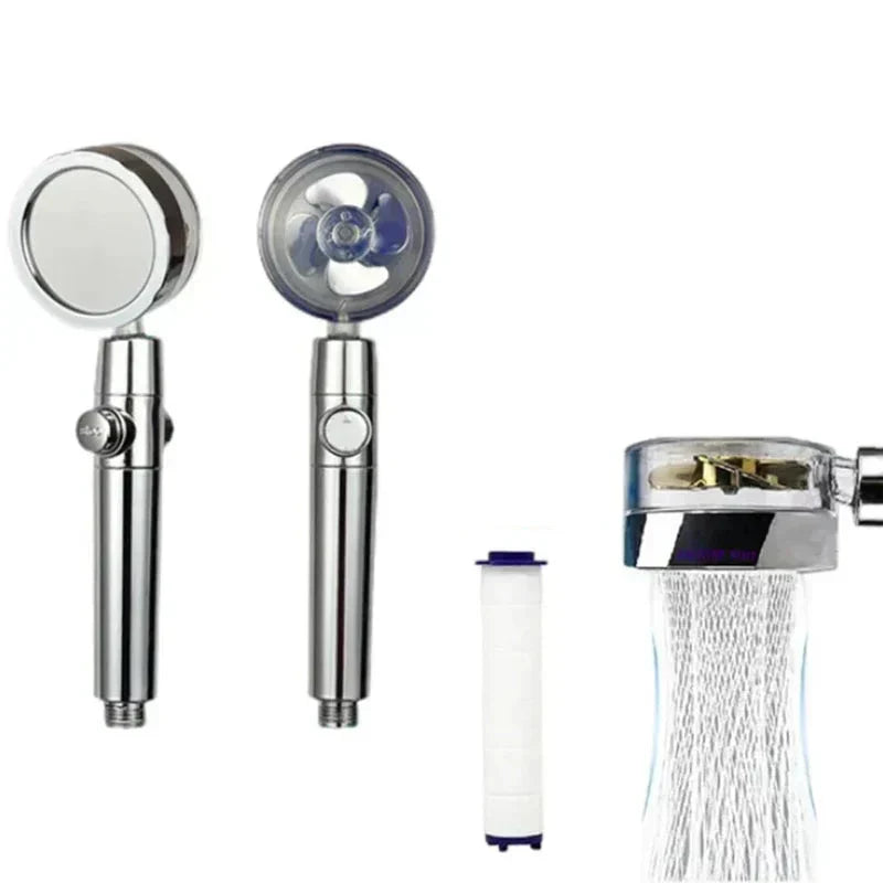 PowerJet Douchekop met Innovatieve Filtratie – Krachtige Straal en Waterzuivering