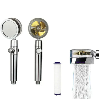PowerJet Douchekop met Innovatieve Filtratie – Krachtige Straal en Waterzuivering