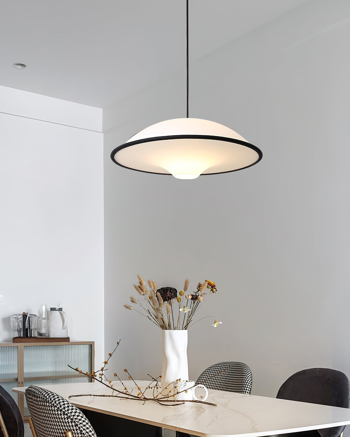 Fontana Moderne LED Hanglamp – Minimalistisch UFO-Geïnspireerd Design