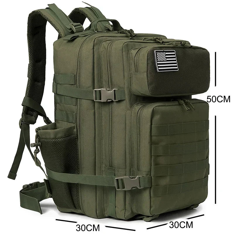 50L Militaire Tactische Rugzak – Robuust, Waterbestendig en Multifunctioneel
