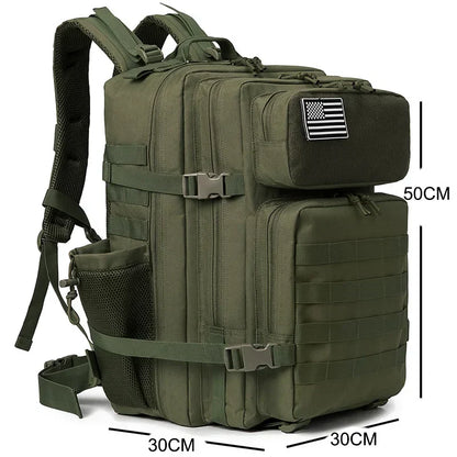 50L Militaire Tactische Rugzak – Robuust, Waterbestendig en Multifunctioneel