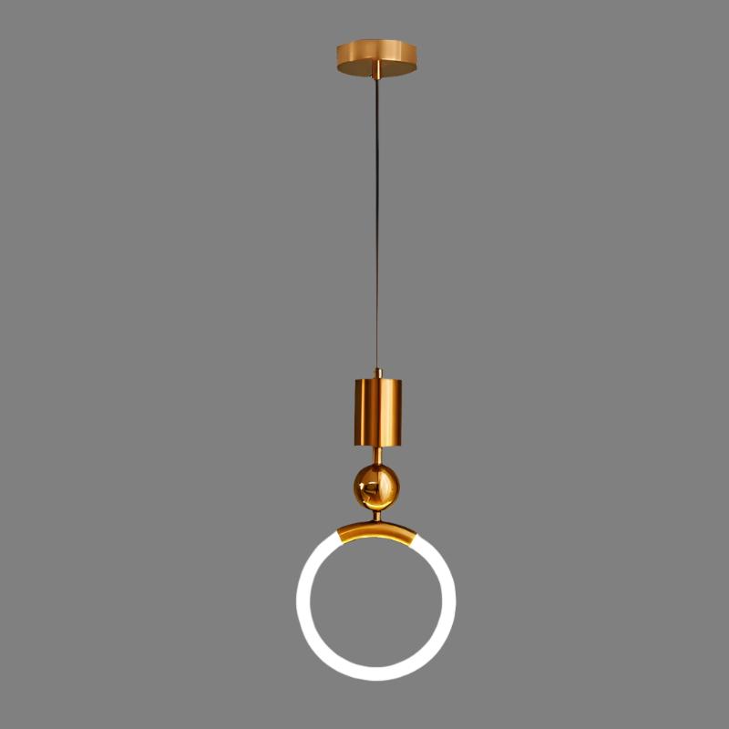 Nordic Simple LED Hanglamp – Minimalistische Metalen Verlichting voor Keuken en Eetkamer