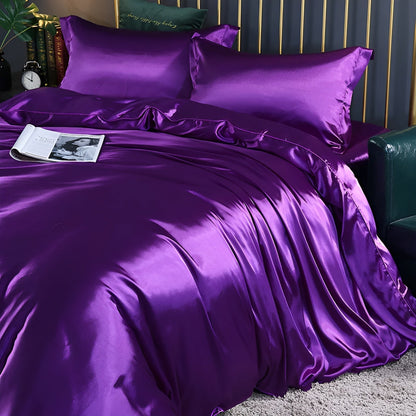 LuxeSilk | Elegante zijden dekbedovertrek voor ultiem slaapcomfort