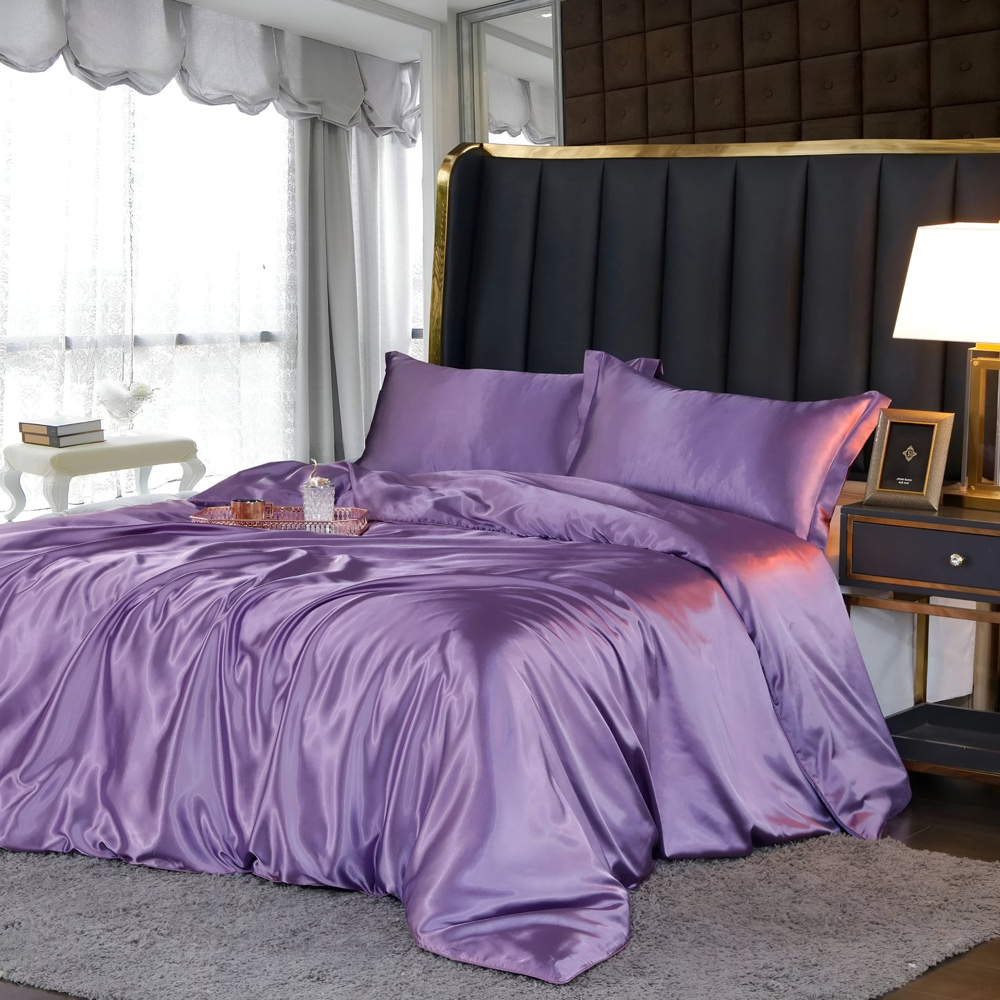 LuxeSilk | Elegante zijden dekbedovertrek voor ultiem slaapcomfort