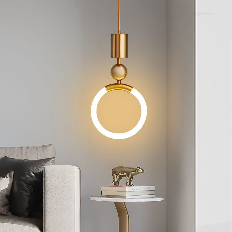 Nordic Simple LED Hanglamp – Minimalistische Metalen Verlichting voor Keuken en Eetkamer