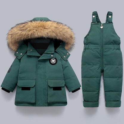 Winterset voor Kinderen – Warme Jas en Skibroek voor Maximale Bescherming