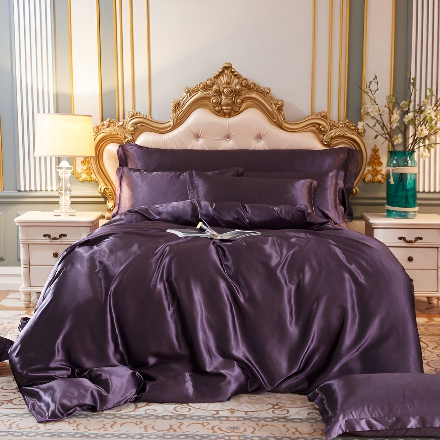 LuxeSilk | Elegante zijden dekbedovertrek voor ultiem slaapcomfort