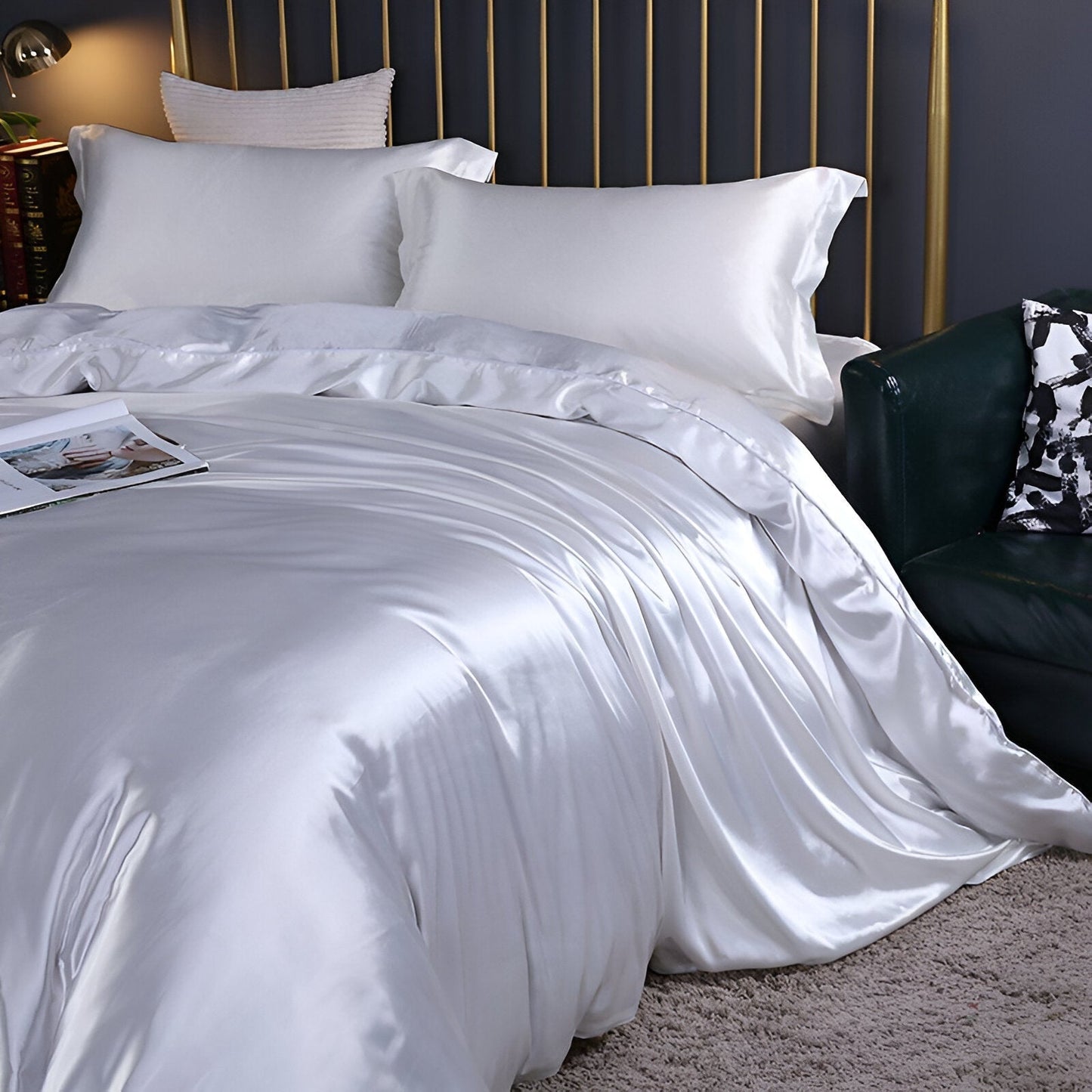 LuxeSilk | Elegante zijden dekbedovertrek voor ultiem slaapcomfort