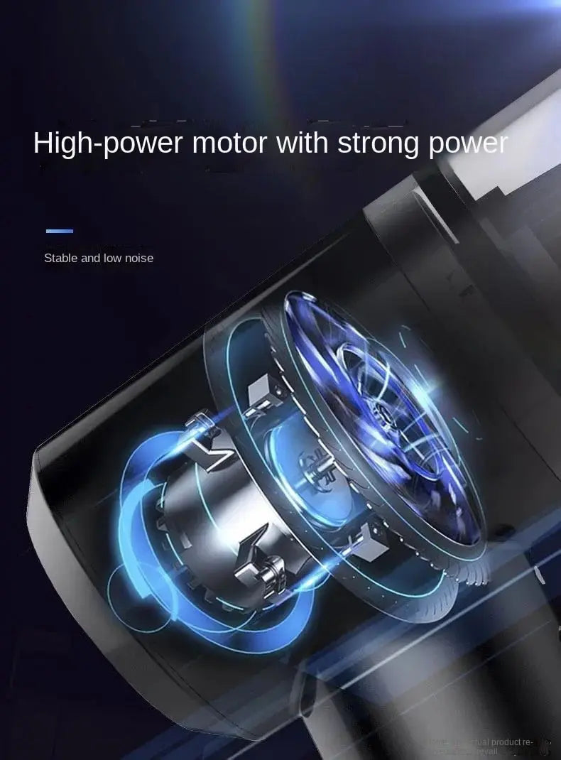 Draadloze Auto Stofzuiger – Lichtgewicht, Krachtig en Multifunctioneel