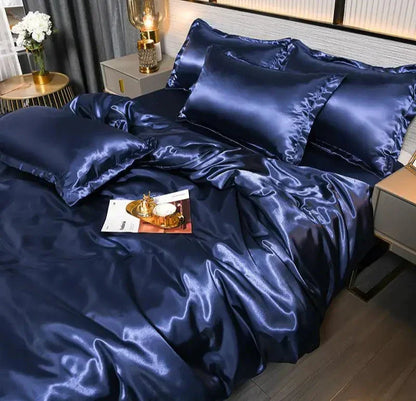 Elegante Satijnen Dekbedovertrek 240x220 cm – Zijdezacht en Duurzaam Beddengoed voor Luxe Slaapervaring