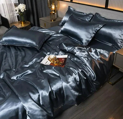 Elegante Satijnen Dekbedovertrek 240x220 cm – Zijdezacht en Duurzaam Beddengoed voor Luxe Slaapervaring