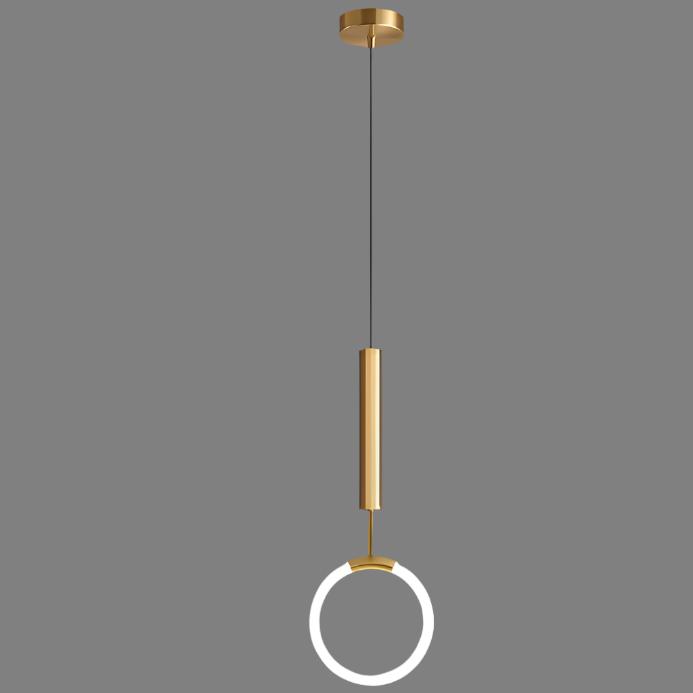 Nordic Simple LED Hanglamp – Minimalistische Metalen Verlichting voor Keuken en Eetkamer