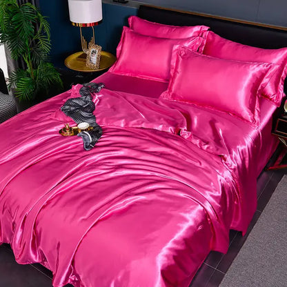 Elegante Satijnen Dekbedovertrek 240x220 cm – Zijdezacht en Duurzaam Beddengoed voor Luxe Slaapervaring