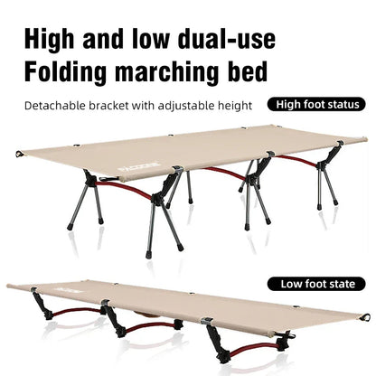 Opvouwbaar Campingbed – Draagbaar & Comfortabel Veldbed voor Outdoor en Kamperen