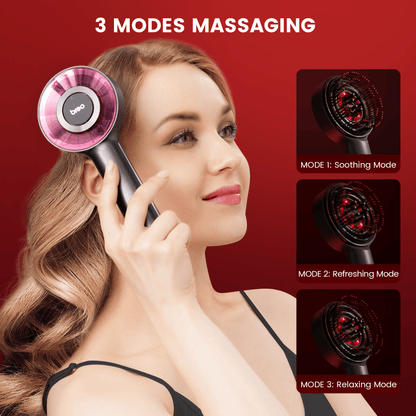 HairGlow Scalp Massage Kam – Stimulatie en Verzorging voor een Gezonde Hoofdhuid