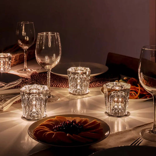Elegante Kristallen Tafel lamp zonder kabel – CrystalMug