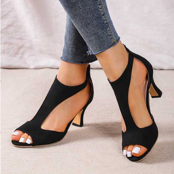 Ailyn Orthopedische Comfortsandalen met Hak – Stijlvol & Ondersteunend