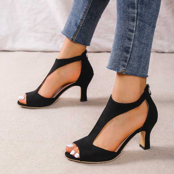 Ailyn Orthopedische Comfortsandalen met Hak – Stijlvol & Ondersteunend