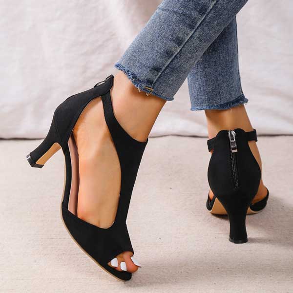 Ailyn Orthopedische Comfortsandalen met Hak – Stijlvol & Ondersteunend
